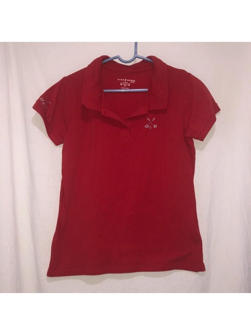 𝅺5 for $10 Ladies Allyson Whitmore Golf polo Size PL